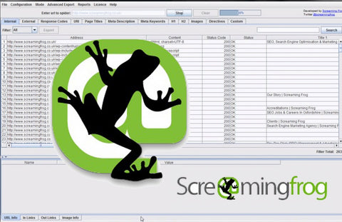 Screaming Frog SEO Spider